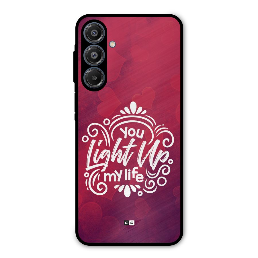 Light Up My Life Metal Back Case for Galaxy A16 5G