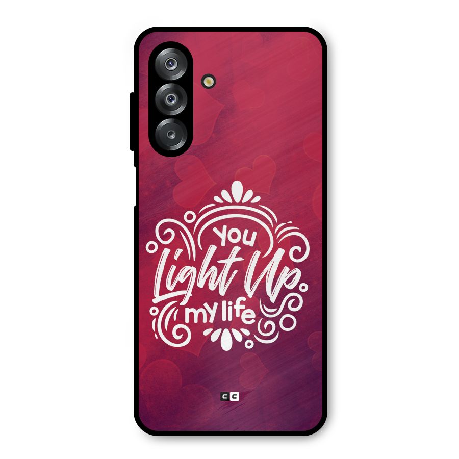 Light Up My Life Metal Back Case for Galaxy A26