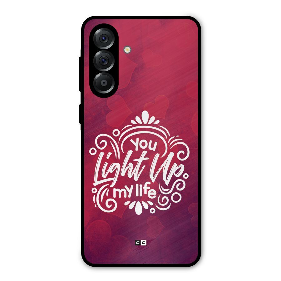 Light Up My Life Metal Back Case for Galaxy A56