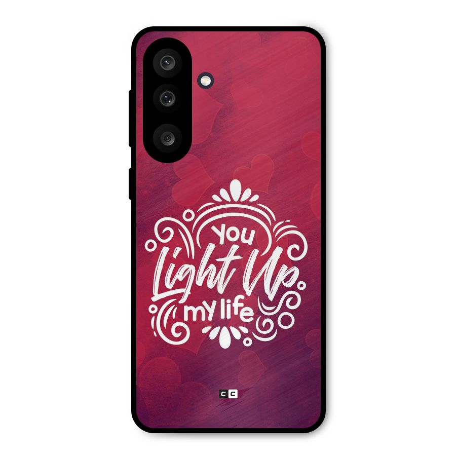 Light Up My Life Metal Back Case for Galaxy M56