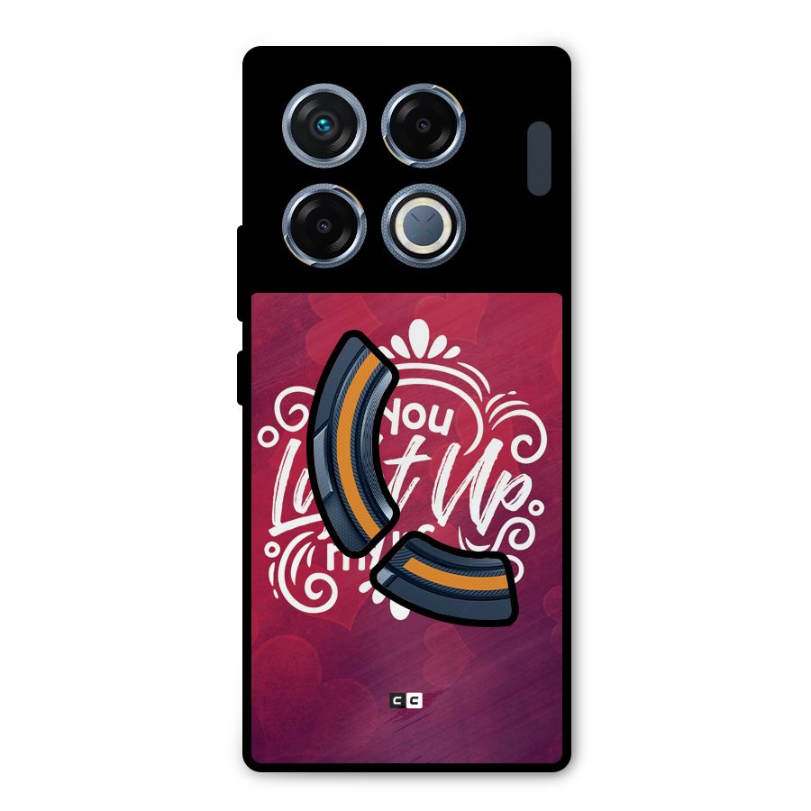 Light Up My Life Metal Back Case for Infinix GT 20 Pro