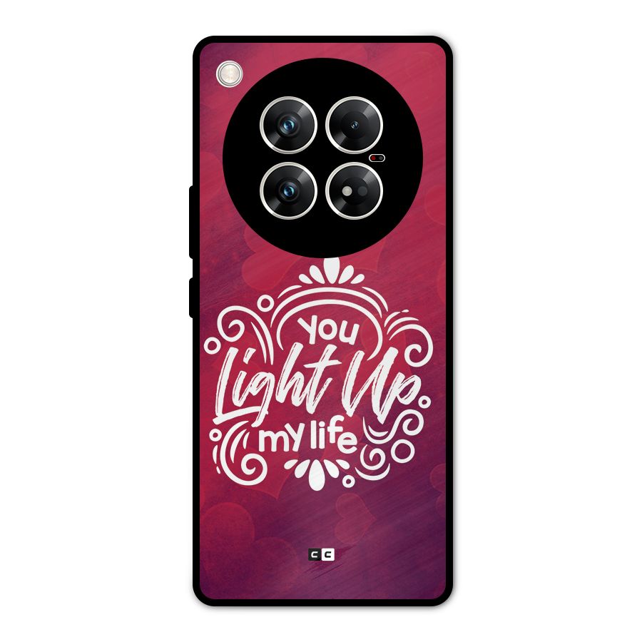 Light Up My Life Metal Back Case for Infinix Zero 40 5G