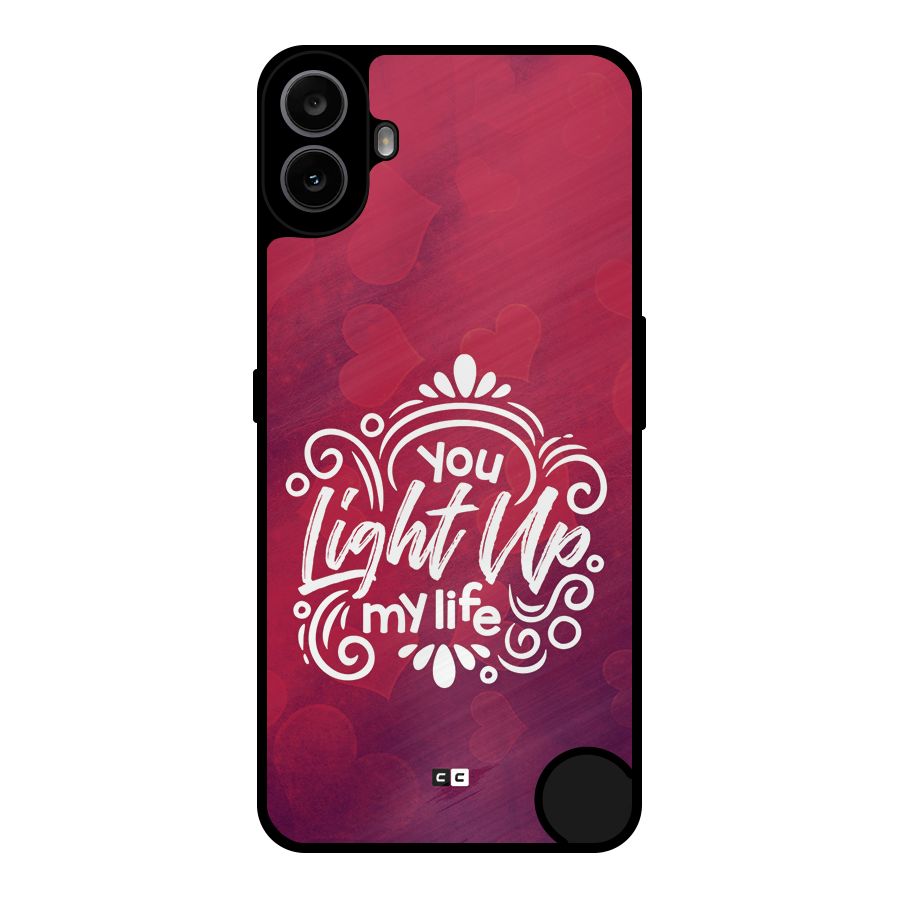 Light Up My Life Metal Back Case for Nothing CMF Phone 1