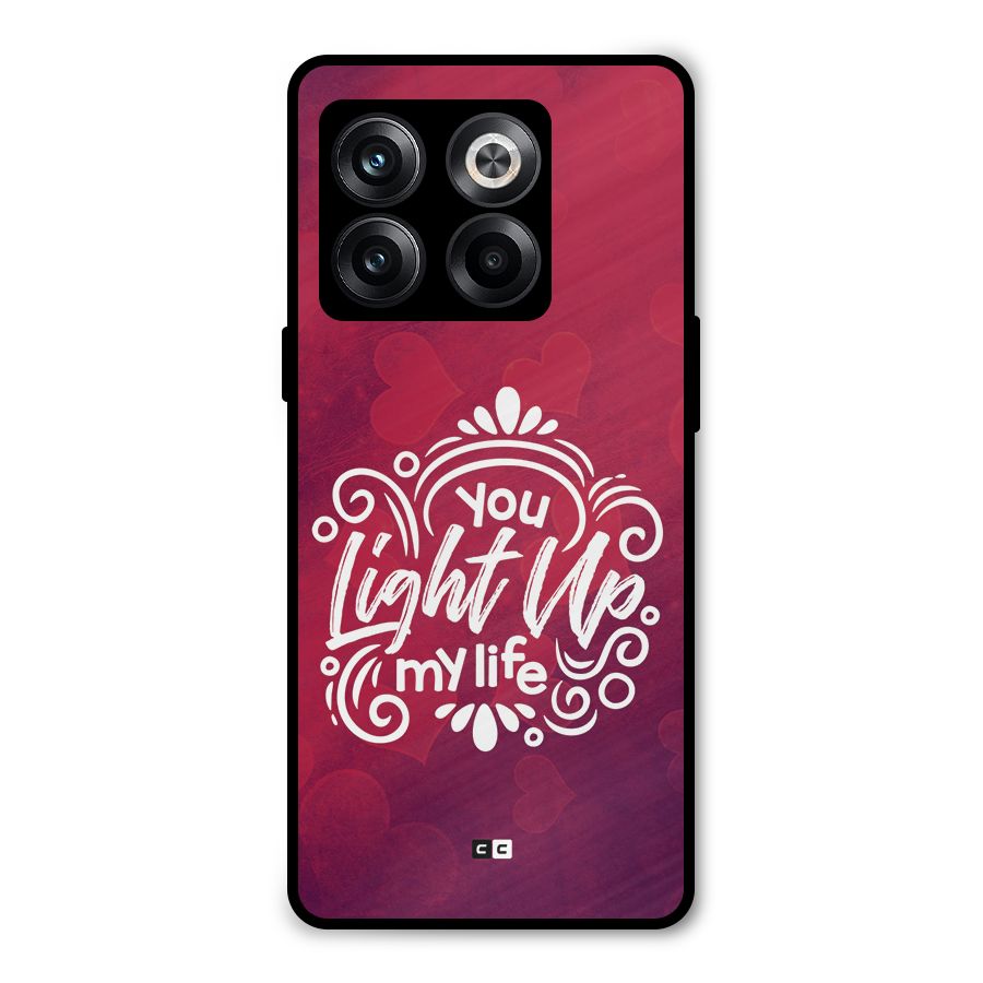 Light Up My Life Metal Back Case for OnePlus 10T