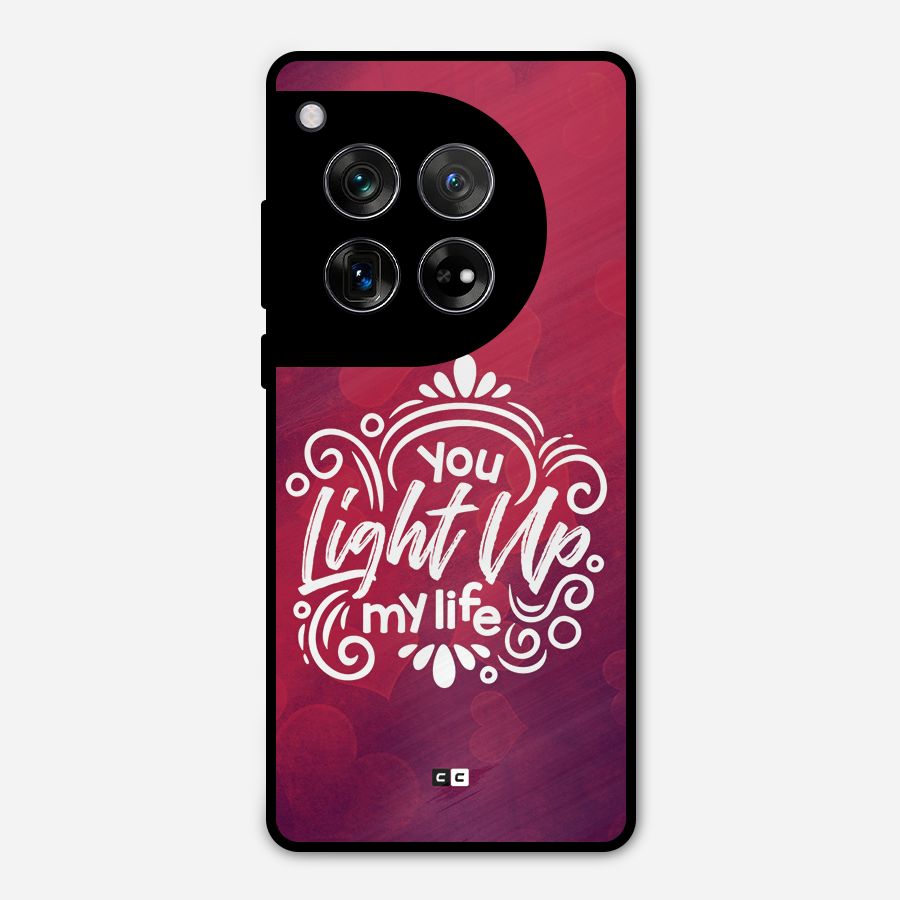 Light Up My Life Metal Back Case for OnePlus 12