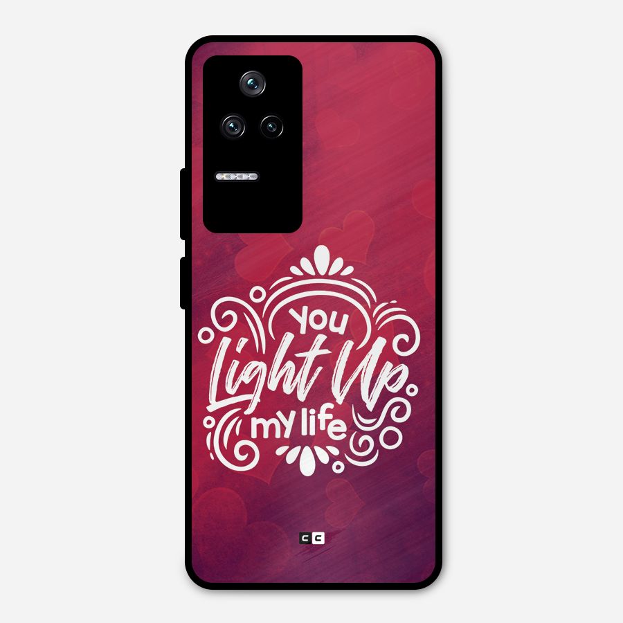Light Up My Life Metal Back Case for Poco F4 5G