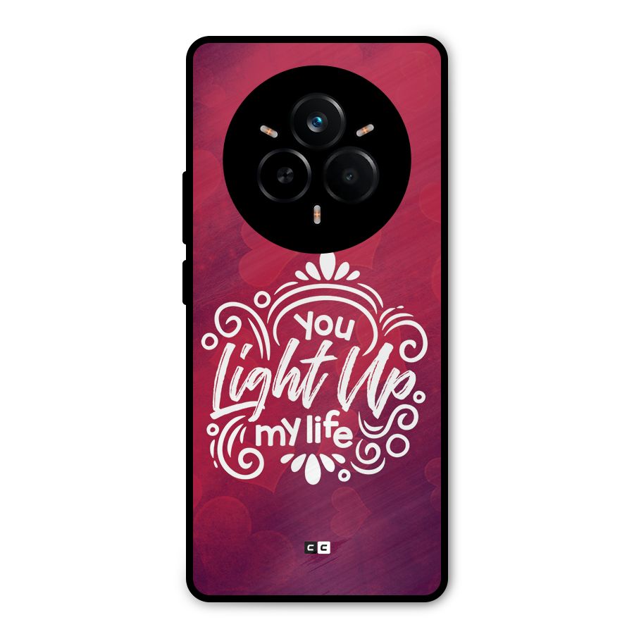 Light Up My Life Metal Back Case for Realme 14 Pro