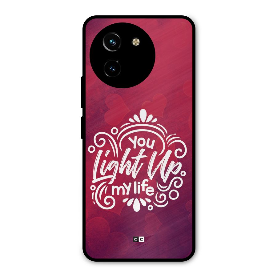Light Up My Life Metal Back Case for Vivo T3x
