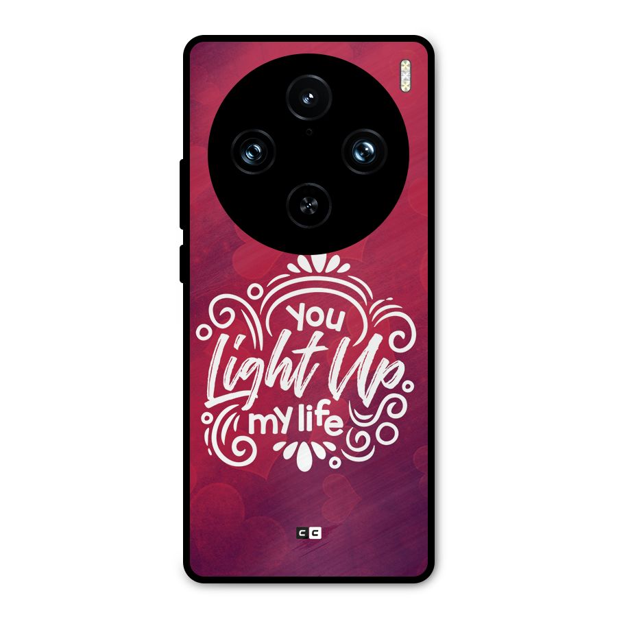 Light Up My Life Metal Back Case for Vivo X100 Pro