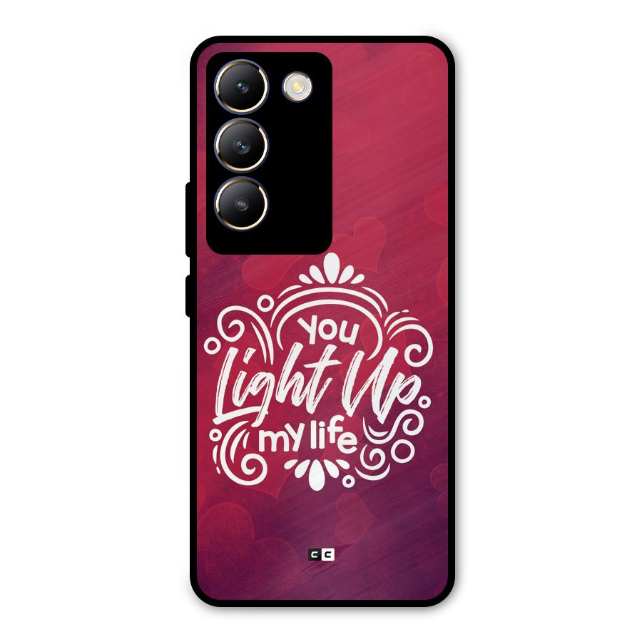 Light Up My Life Metal Back Case for Vivo Y200e