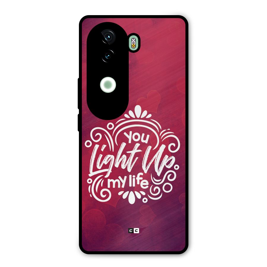Light Up My Life Metal Back Case for iQOO Z9s