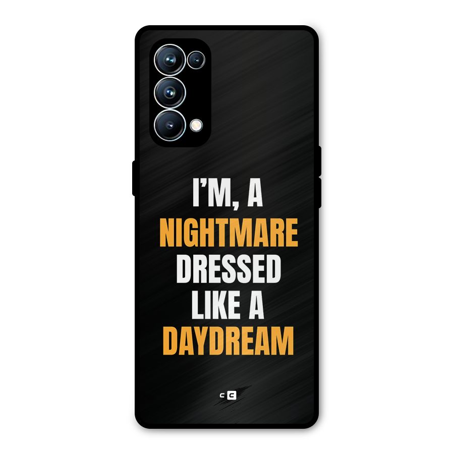 Like A Daydream Metal Back Case for Oppo Reno5 Pro 5G
