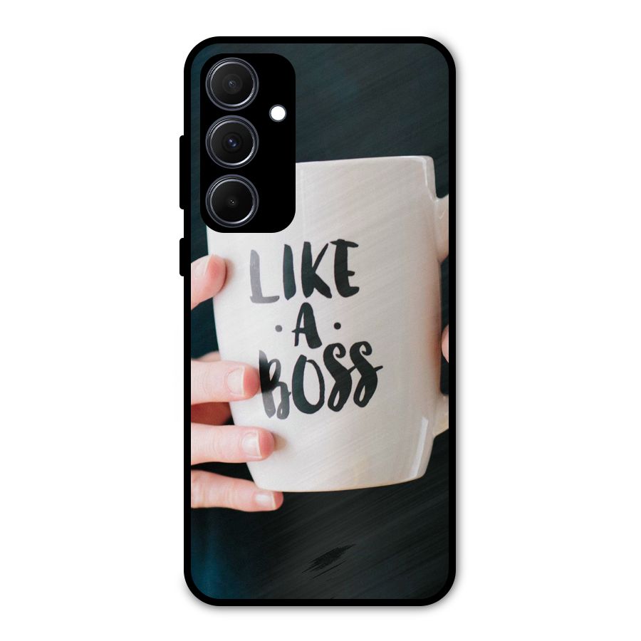 Like a Boss Metal Back Case for Galaxy A35