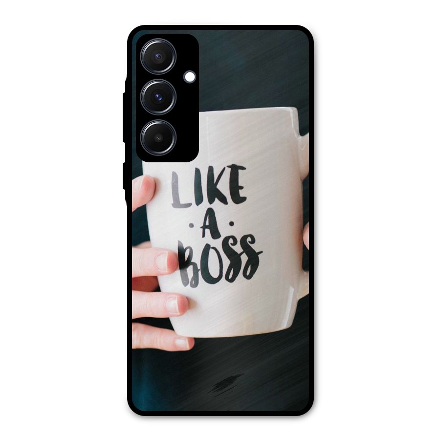 Like a Boss Metal Back Case for Galaxy A55