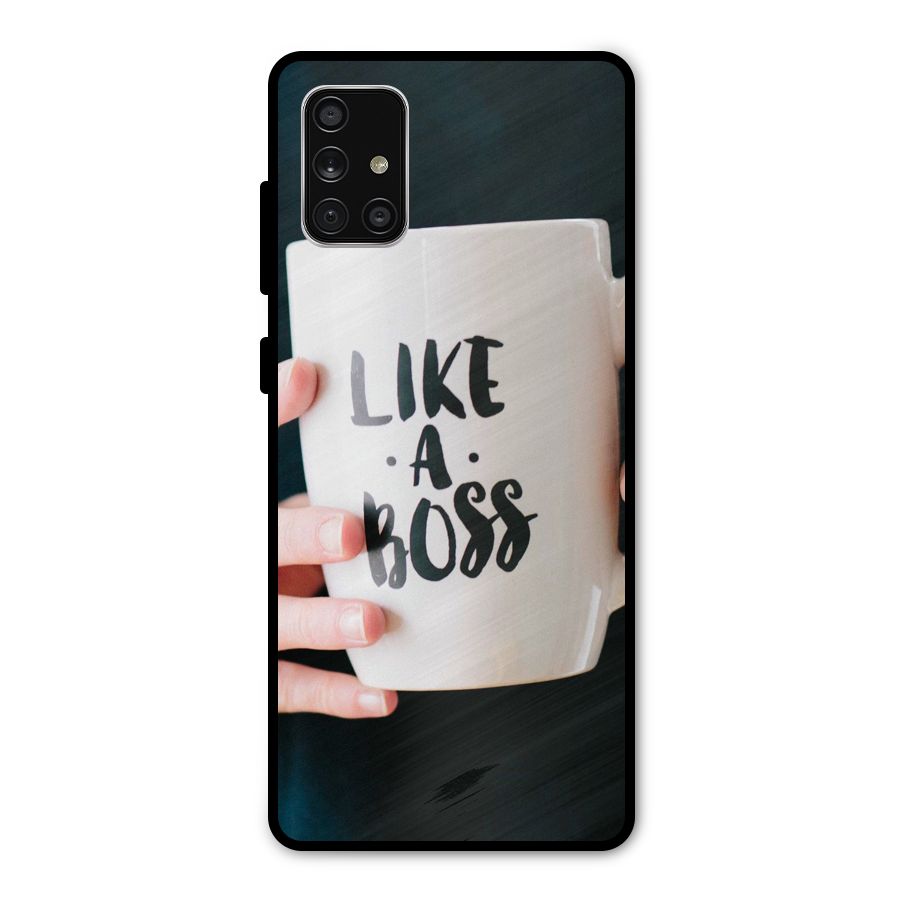 Like a Boss Metal Back Case for Galaxy A71