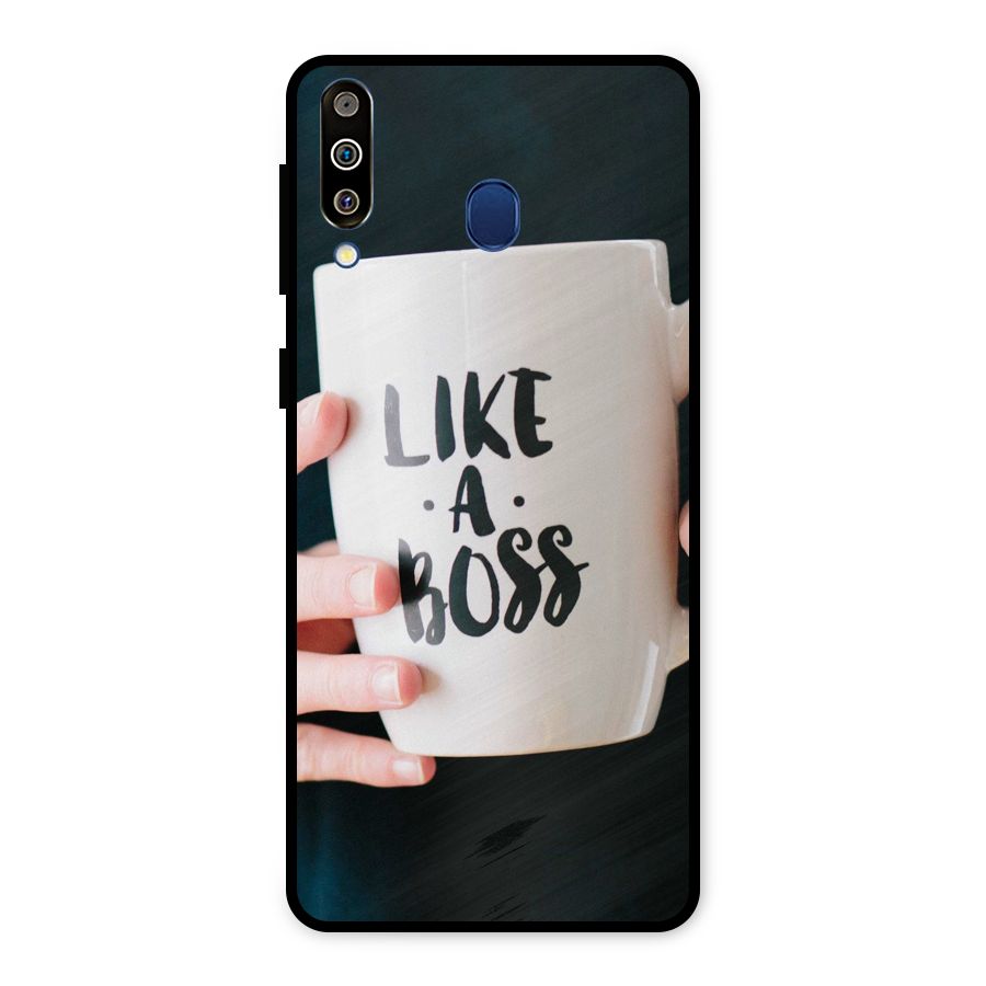 Like a Boss Metal Back Case for Galaxy M30