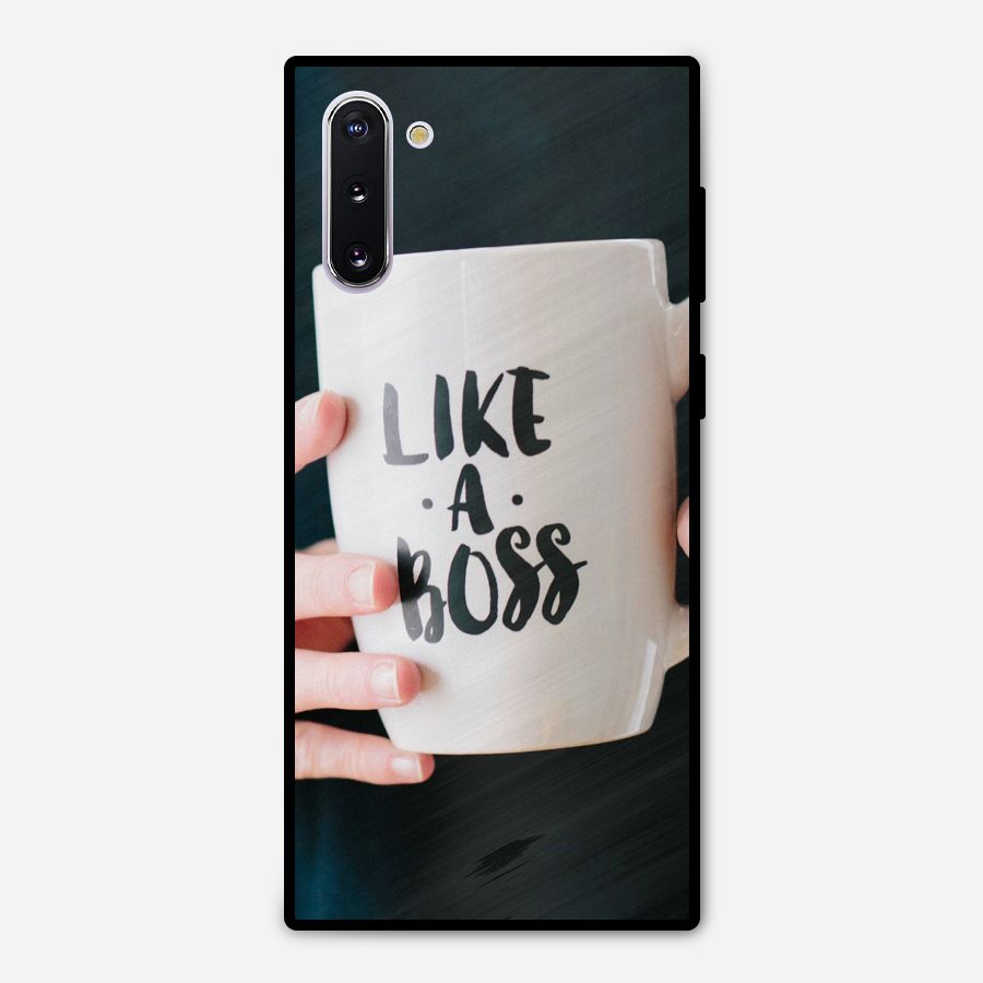 Like a Boss Metal Back Case for Galaxy Note 10