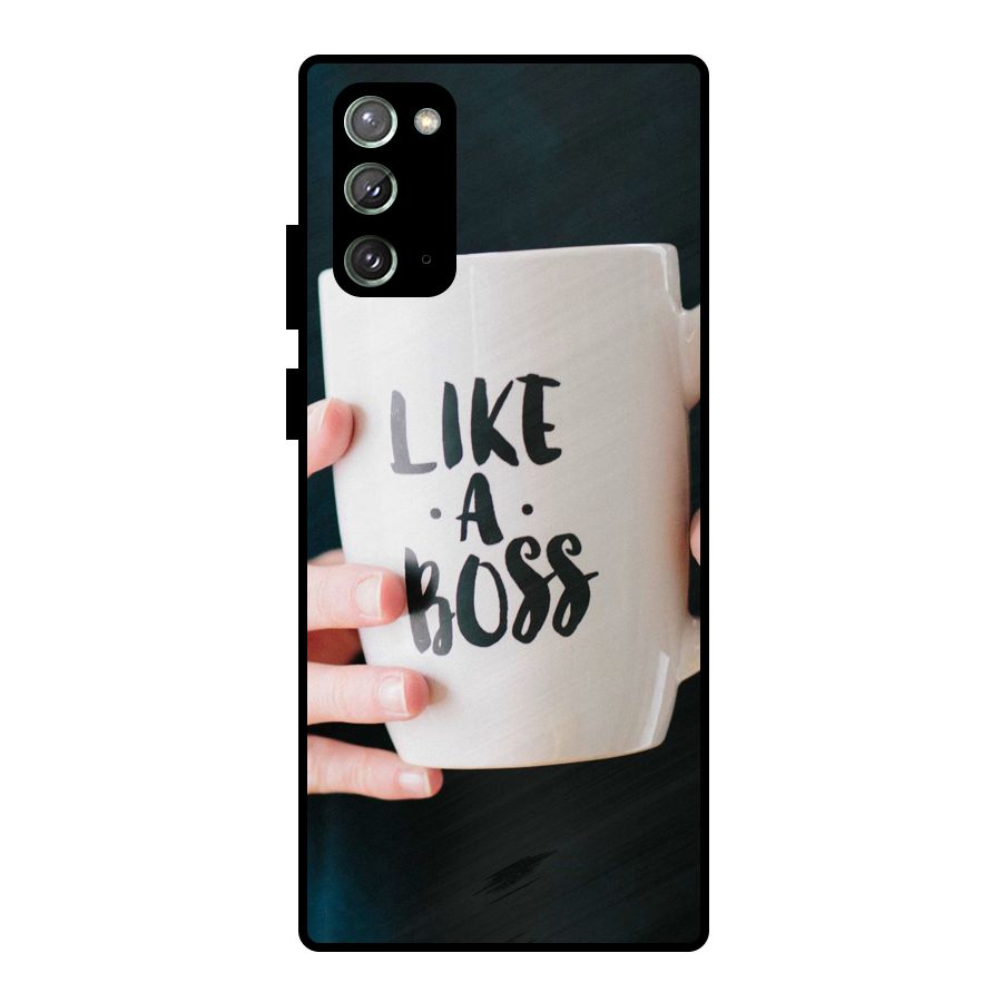 Like a Boss Metal Back Case for Galaxy Note 20