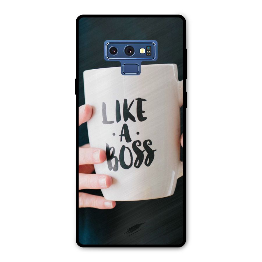 Like a Boss Metal Back Case for Galaxy Note 9