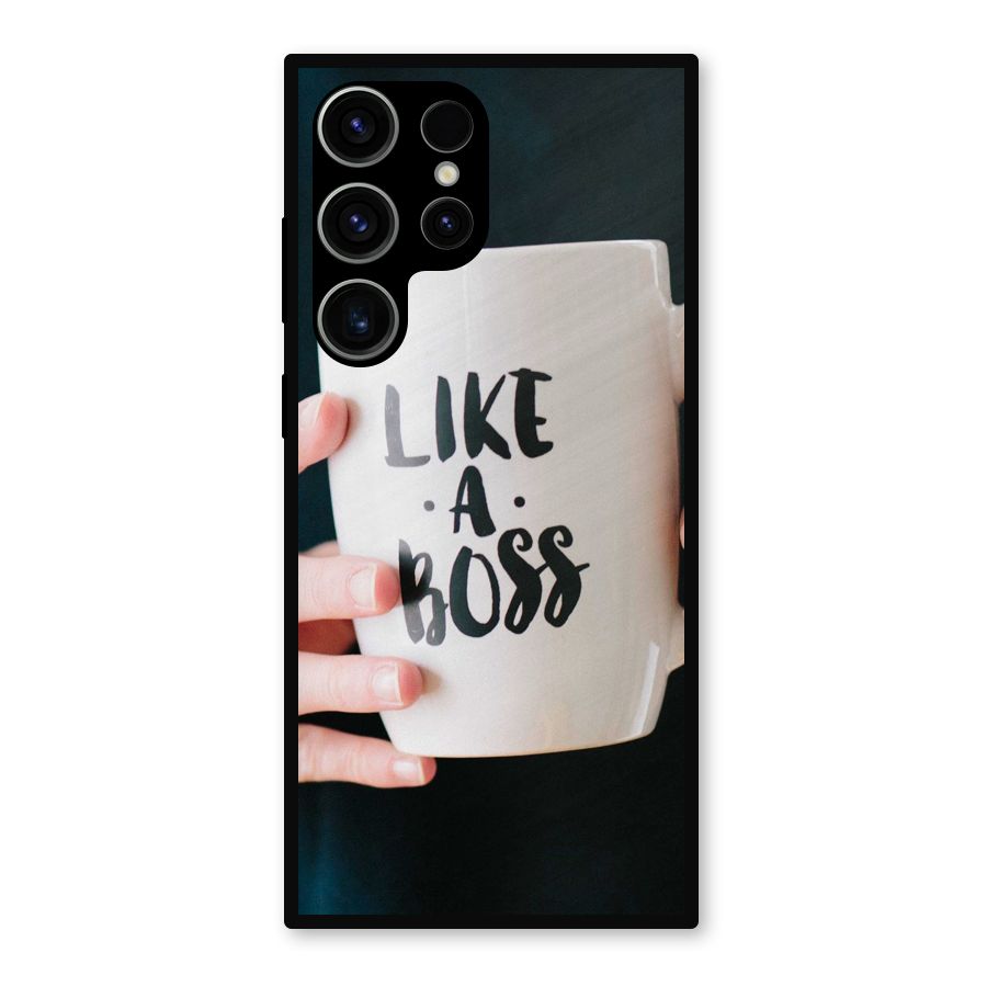Like a Boss Metal Back Case for Galaxy S23 Ultra