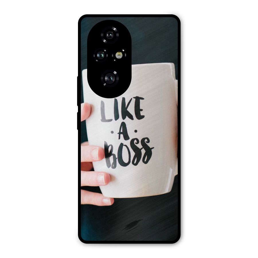 Like a Boss Metal Back Case for Honor 200 Pro