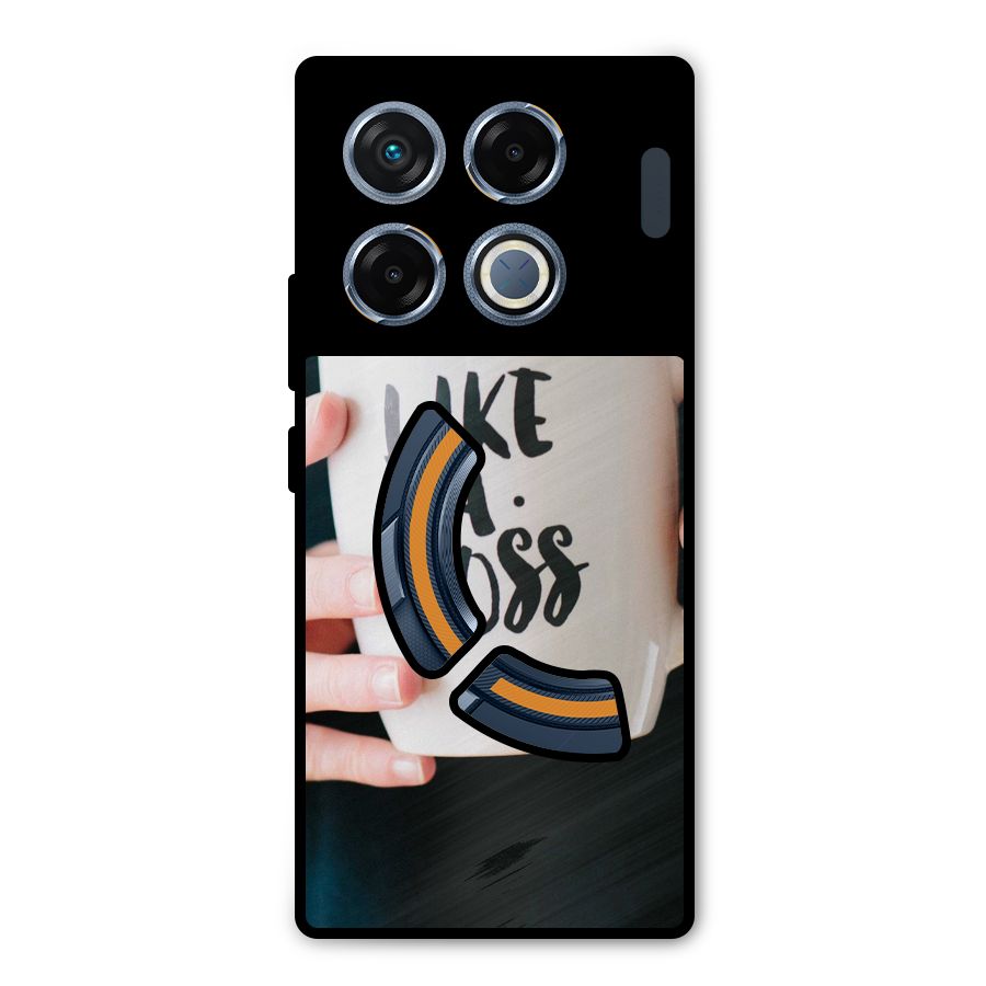 Like a Boss Metal Back Case for Infinix GT 20 Pro