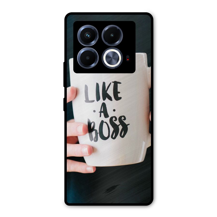 Like a Boss Metal Back Case for Infinix Note 40 5G