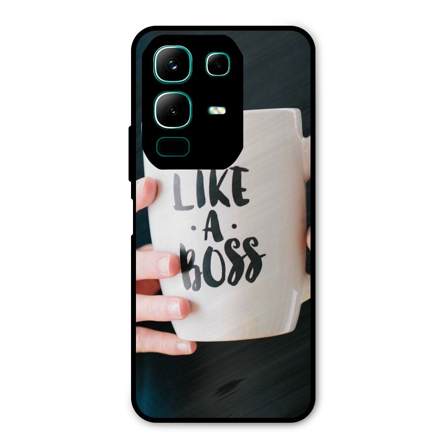 Like a Boss Metal Back Case for Infinix Note 50x