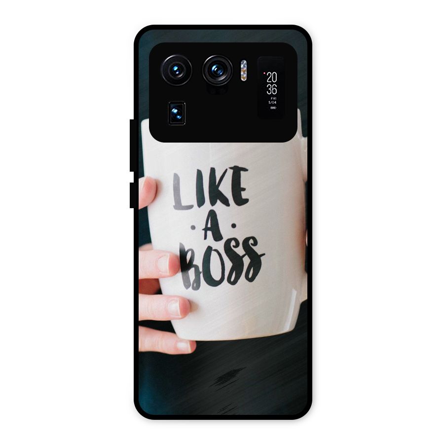 Like a Boss Metal Back Case for Mi 11 Ultra