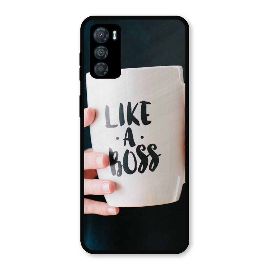 Like a Boss Metal Back Case for Moto G42