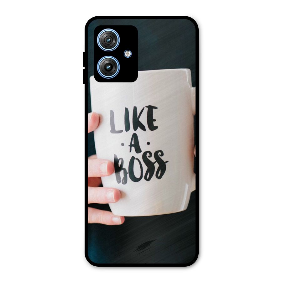 Like a Boss Metal Back Case for Moto G54