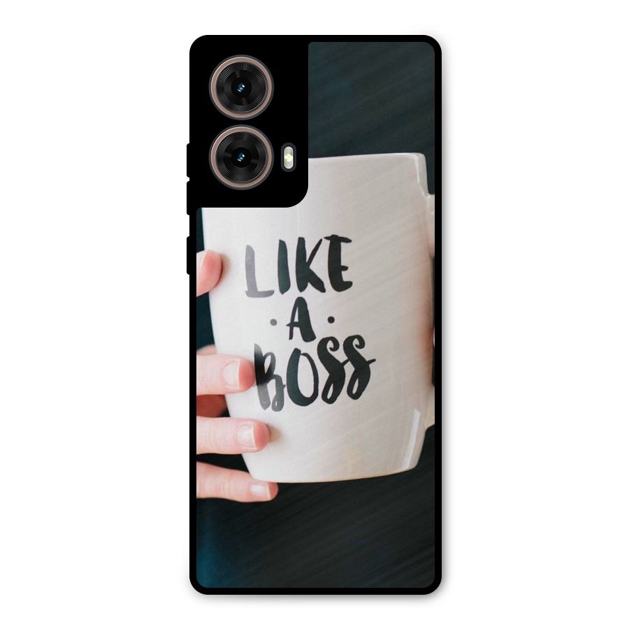 Like a Boss Metal Back Case for Moto G85