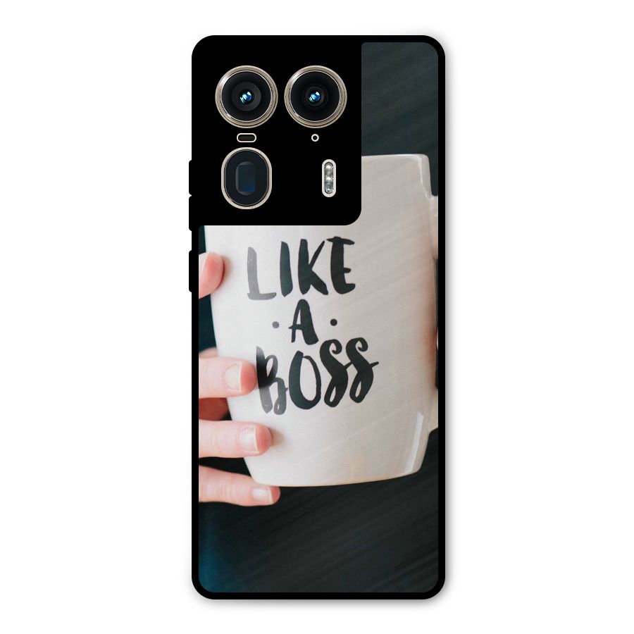 Like a Boss Metal Back Case for Motorola Edge 50 Ultra