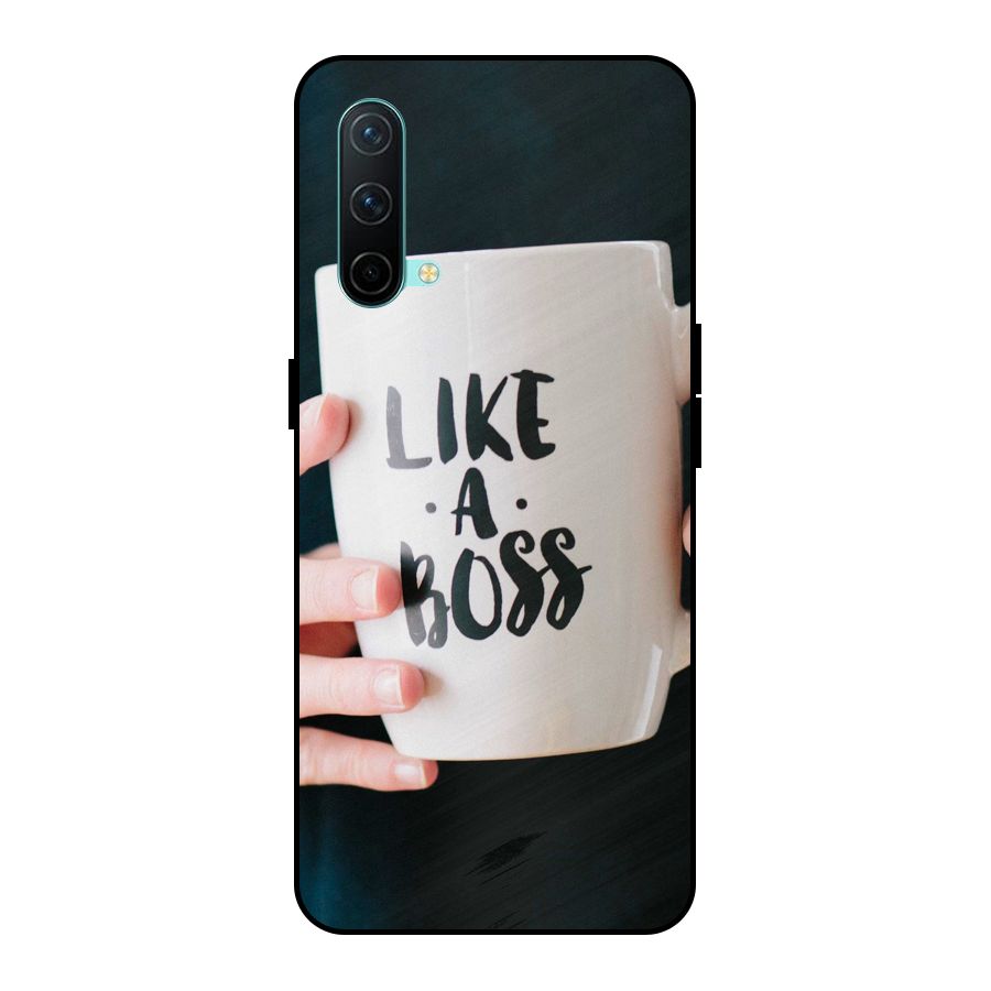 Like a Boss Metal Back Case for OnePlus Nord CE 5G
