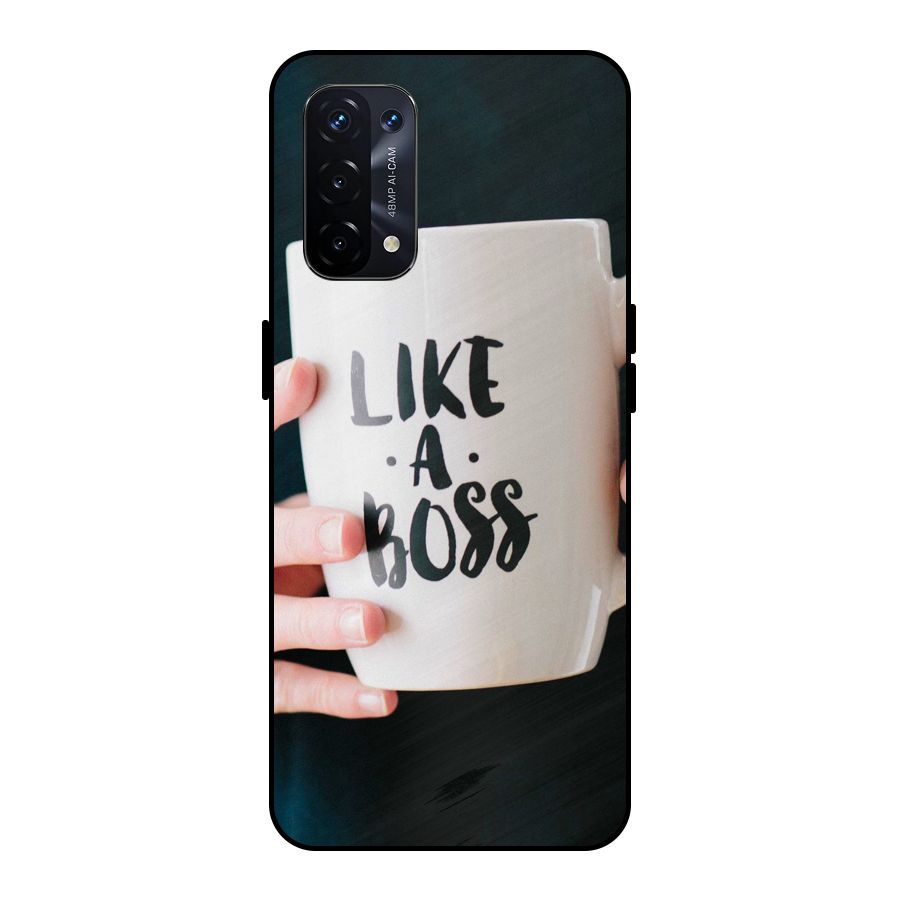 Like a Boss Metal Back Case for Oppo A74 5G