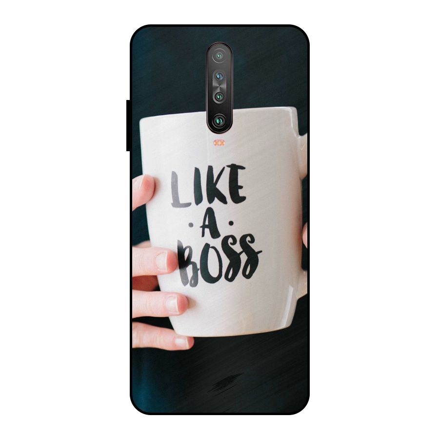 Like a Boss Metal Back Case for Poco X2