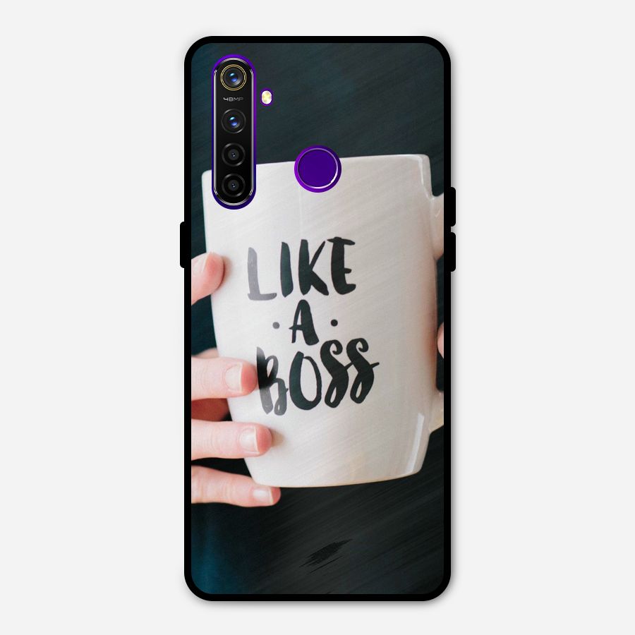 Like a Boss Metal Back Case for Realme 5 Pro