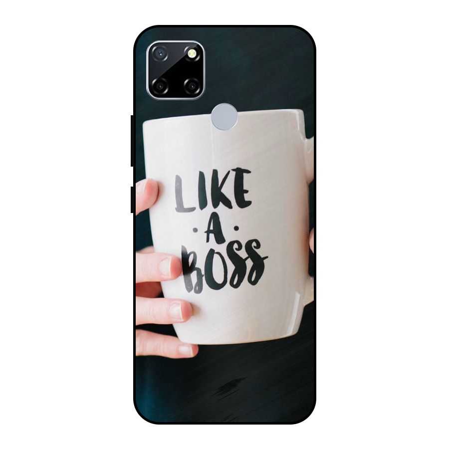 Like a Boss Metal Back Case for Realme Narzo 20
