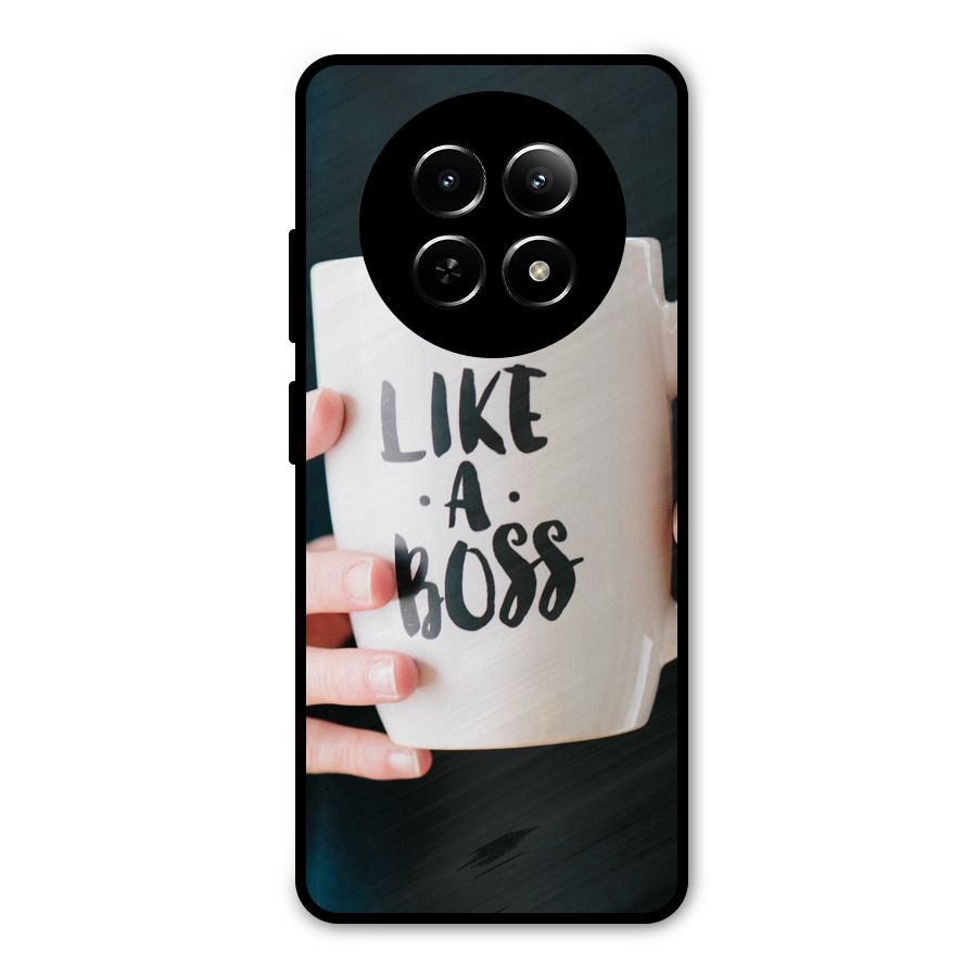 Like a Boss Metal Back Case for Realme Narzo N65