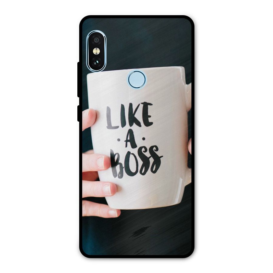 Like a Boss Metal Back Case for Redmi Note 5 Pro