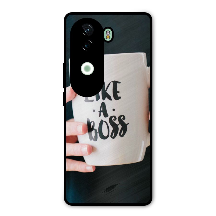 Like a Boss Metal Back Case for Vivo V40e