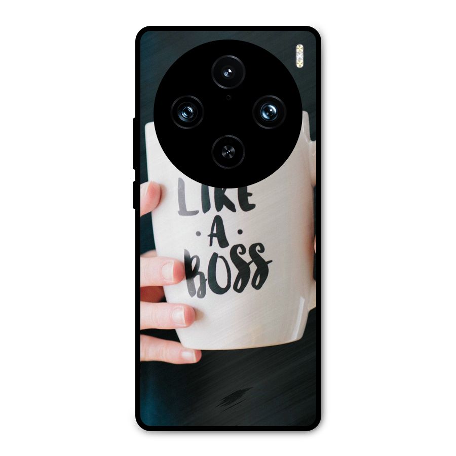 Like a Boss Metal Back Case for Vivo X100 Pro