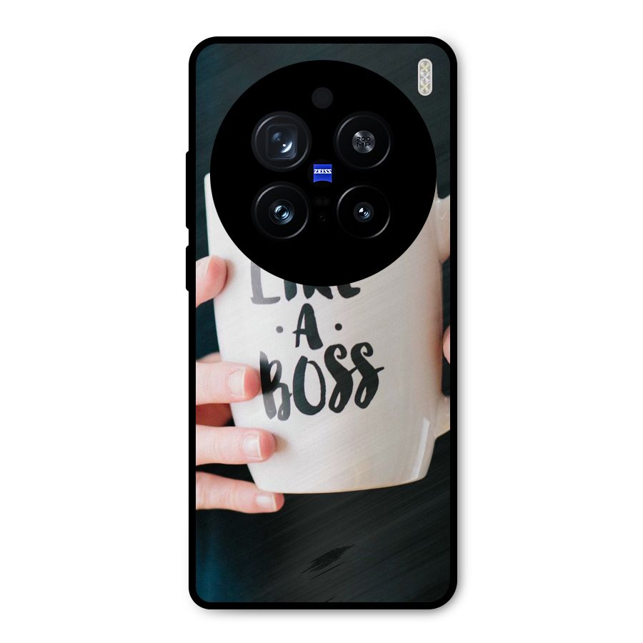 Like a Boss Metal Back Case for Vivo X200 Pro