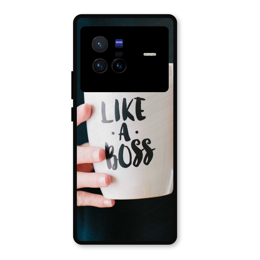 Like a Boss Metal Back Case for Vivo X80