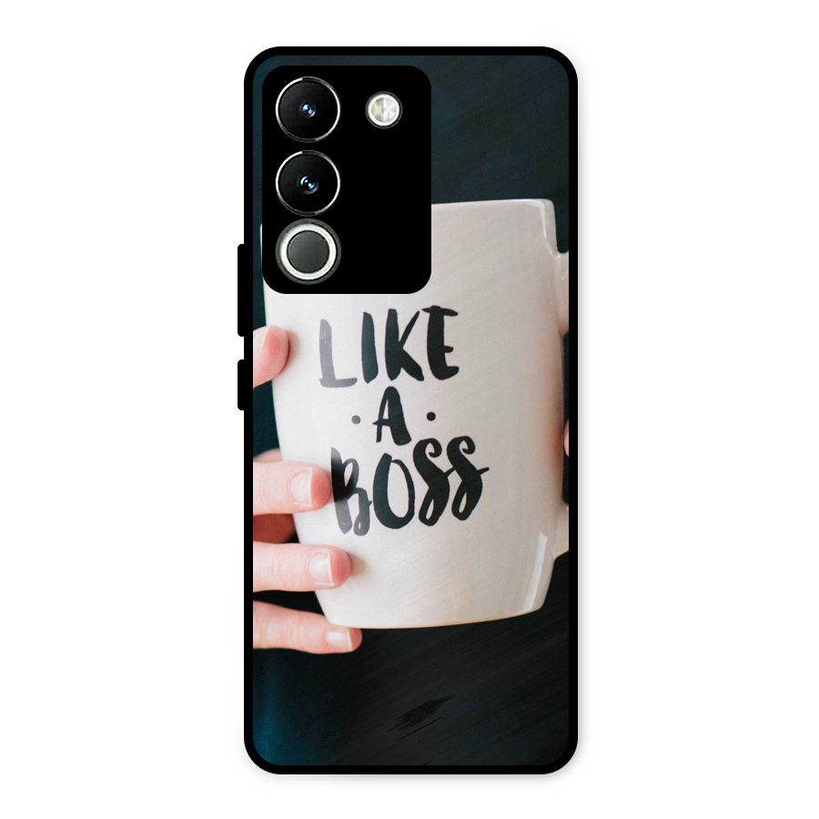Like a Boss Metal Back Case for Vivo Y200