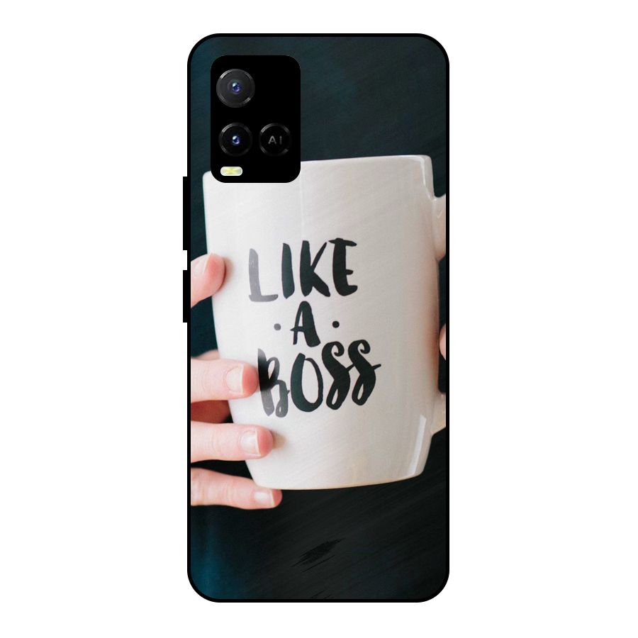 Like a Boss Metal Back Case for Vivo Y21