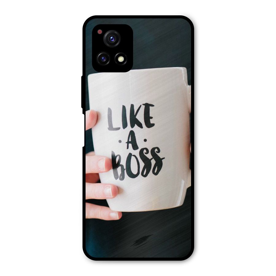 Like a Boss Metal Back Case for Vivo Y72 5G