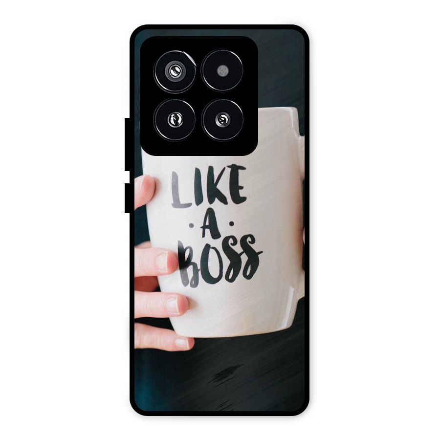 Like a Boss Metal Back Case for Xiaomi 14 Pro