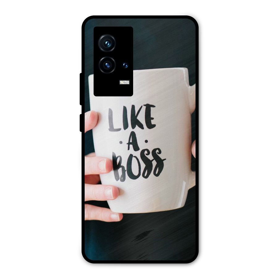 Like a Boss Metal Back Case for iQOO 9 5G
