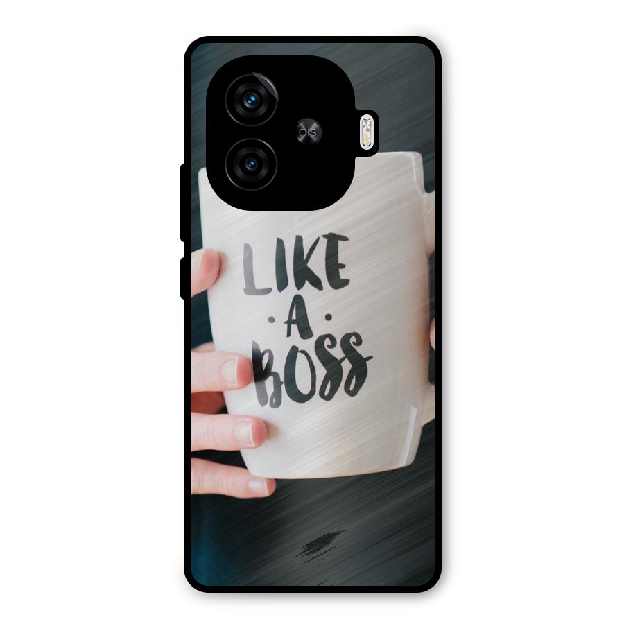 Like a Boss Metal Back Case for iQOO Neo 10R